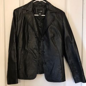 Leather jacket